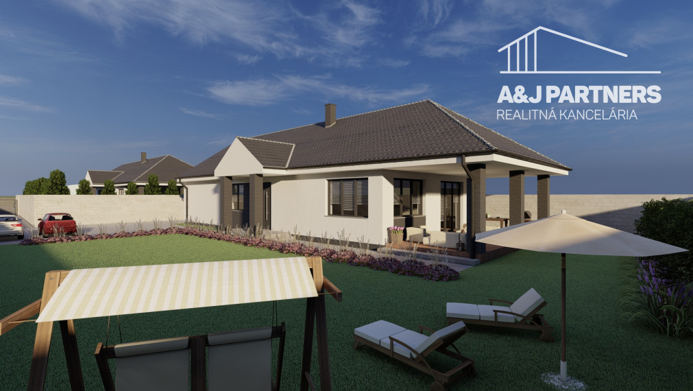Moderný 4 izbový rodinný dom SO 01 vo Vojke nad Dunajom