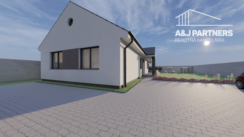 Moderný 4 izbový rodinný dom SO 01 vo Vojke nad Dunajom