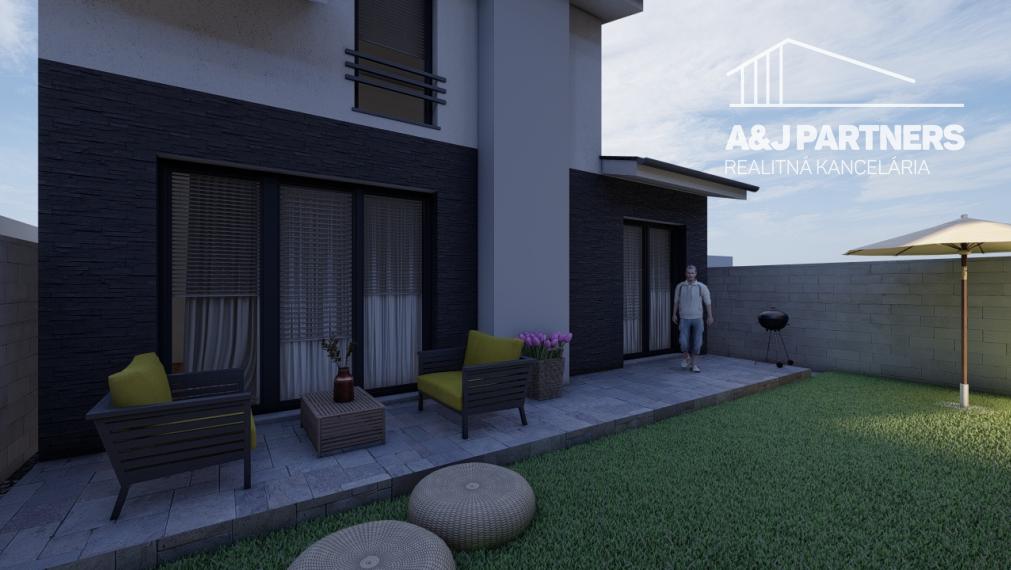 Veľký 5 izbový dvojpodlažný rodinný dom vo Vojke nad Dunajom