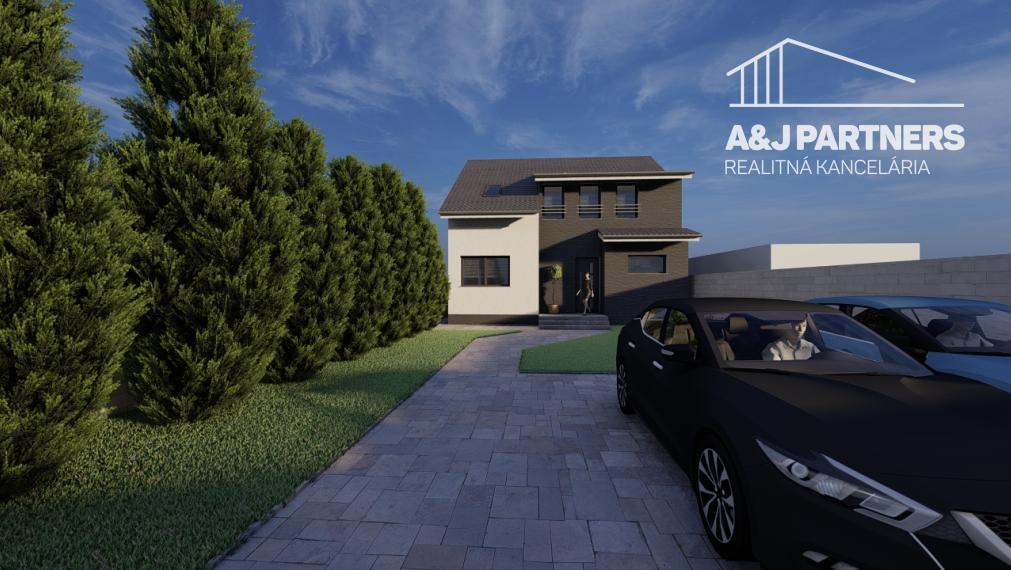 Veľký 5 izbový dvojpodlažný rodinný dom vo Vojke nad Dunajom