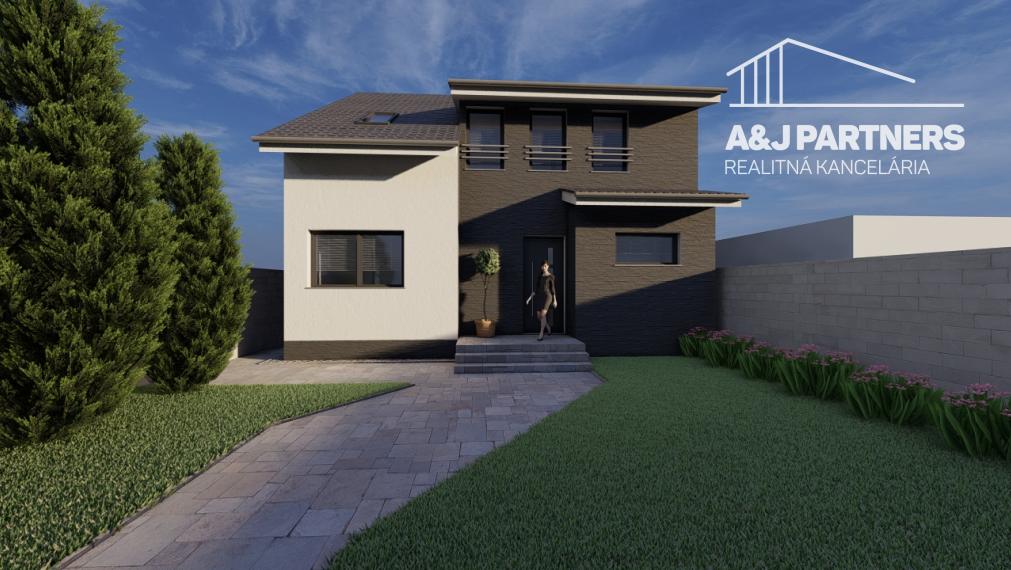 Veľký 5 izbový dvojpodlažný rodinný dom vo Vojke nad Dunajom