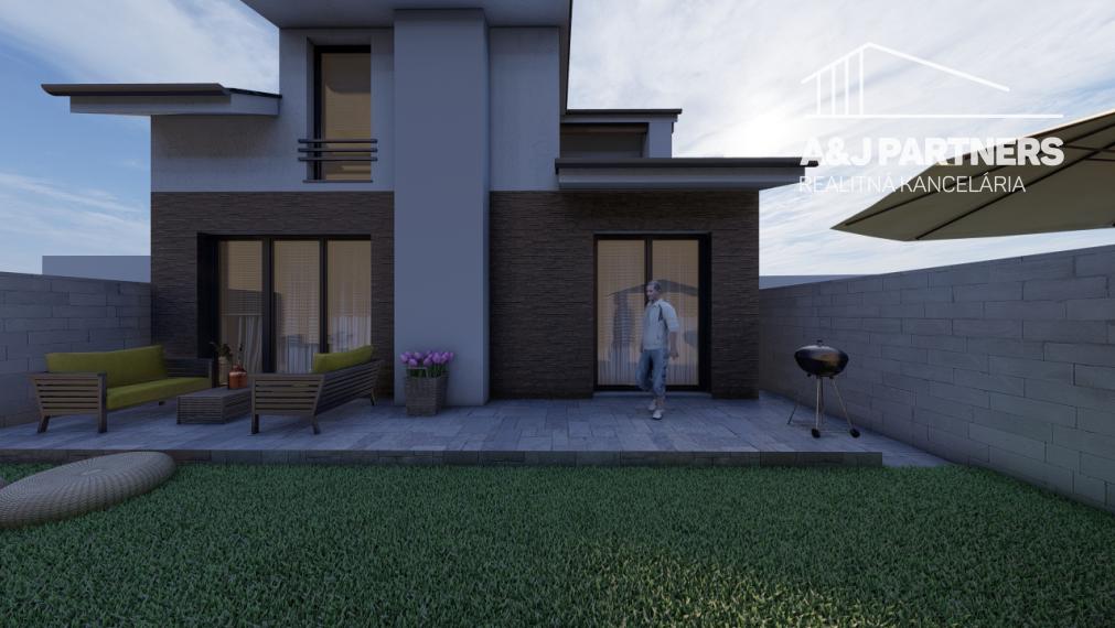 Veľký 5 izbový dvojpodlažný rodinný dom vo Vojke nad Dunajom