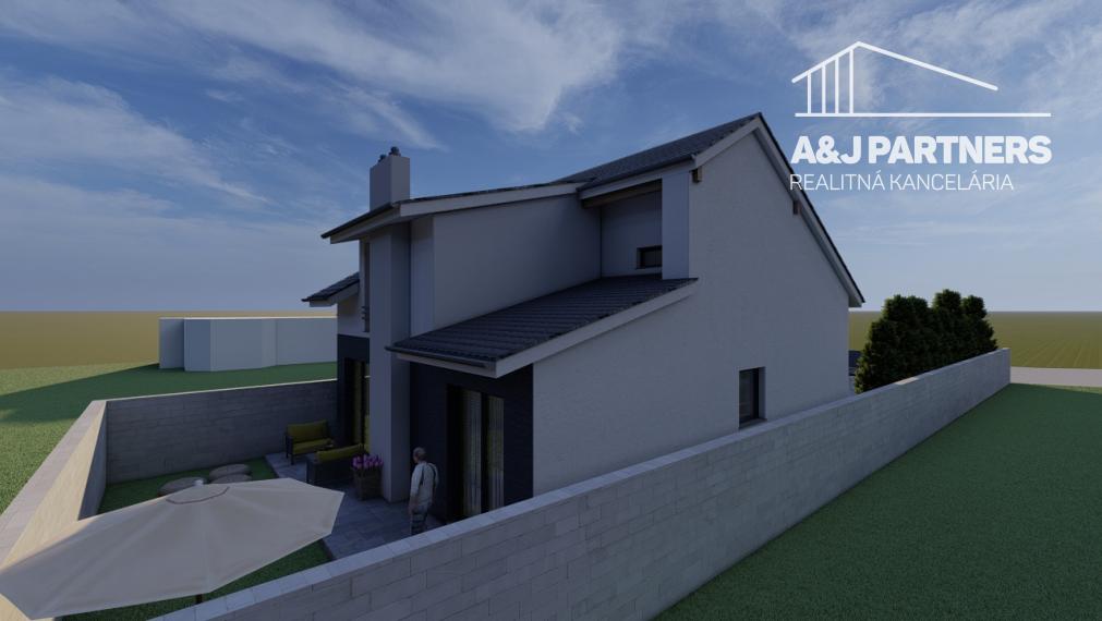 Veľký 5 izbový dvojpodlažný rodinný dom vo Vojke nad Dunajom