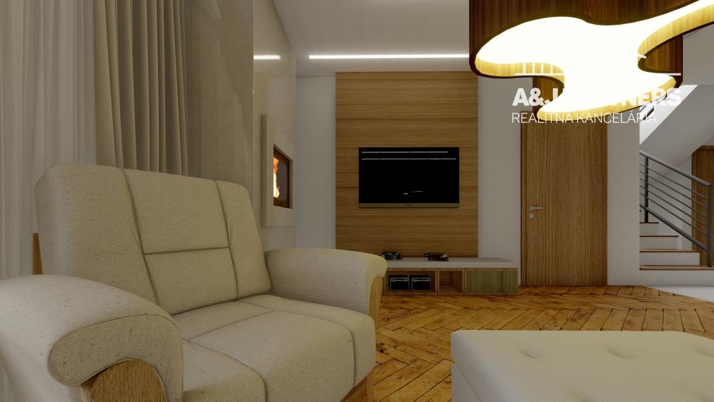 Veľký 5 izbový dvojpodlažný rodinný dom vo Vojke nad Dunajom