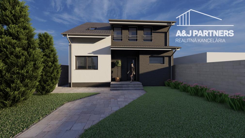 Veľký 5 izbový dvojpodlažný rodinný dom vo Vojke nad Dunajom