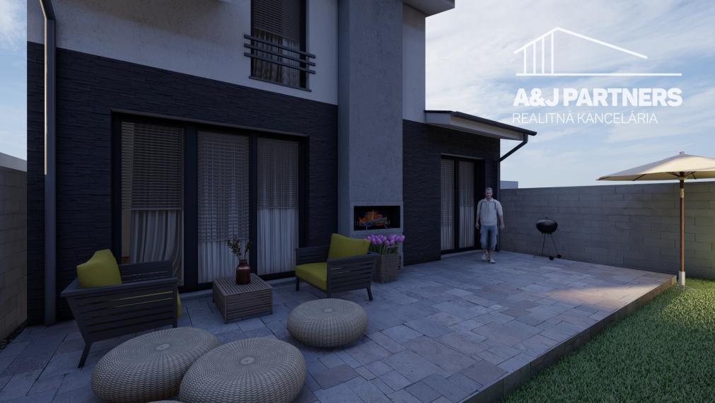 Veľký 5 izbový dvojpodlažný rodinný dom vo Vojke nad Dunajom