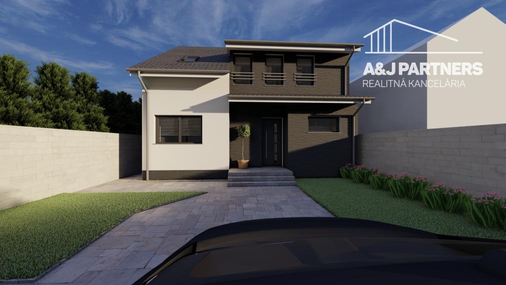 Veľký 5 izbový dvojpodlažný rodinný dom vo Vojke nad Dunajom