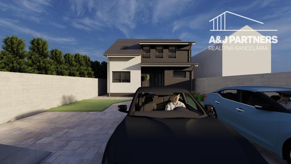 Veľký 5 izbový dvojpodlažný rodinný dom vo Vojke nad Dunajom