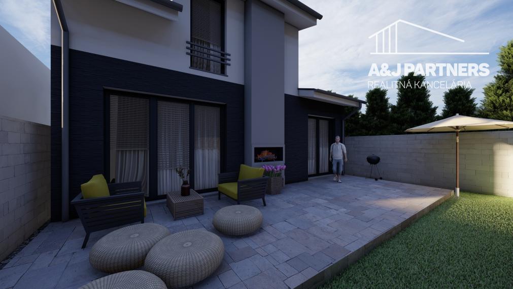 Veľký 5 izbový dvojpodlažný rodinný dom vo Vojke nad Dunajom