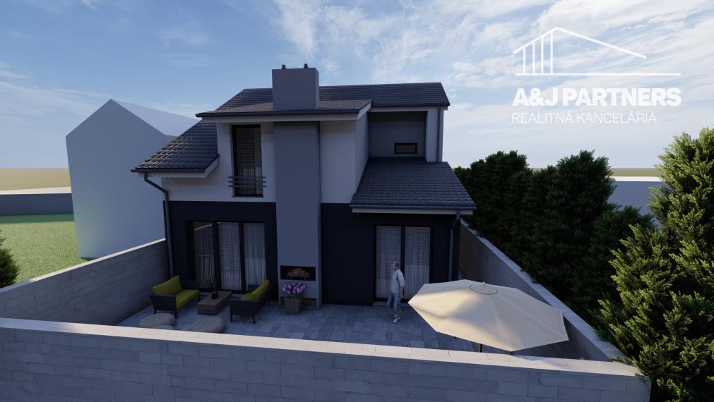 Veľký 5 izbový dvojpodlažný rodinný dom vo Vojke nad Dunajom