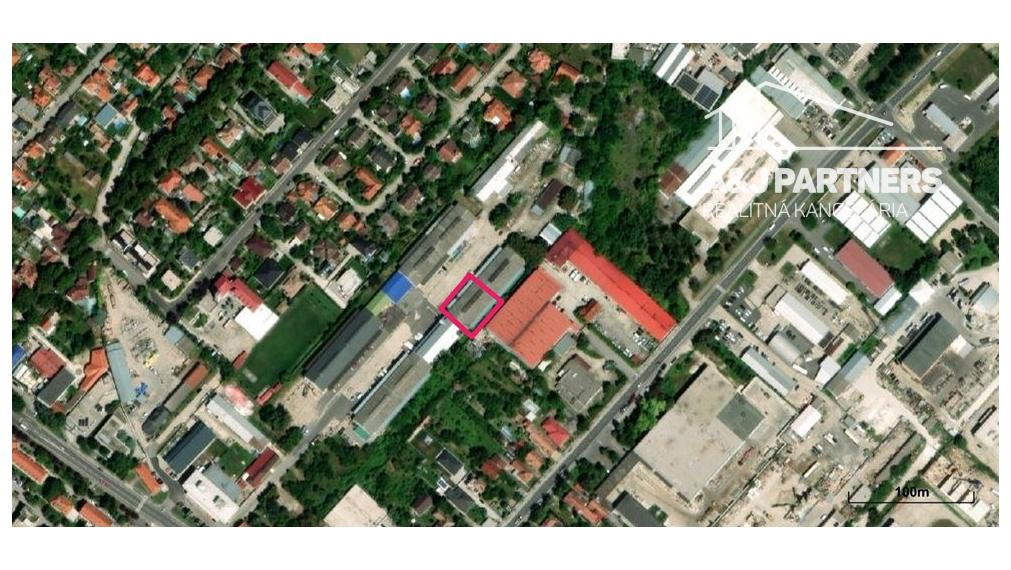 PREDAJ - výrobno-skladových priestorov v Šamoríne varianta  B
