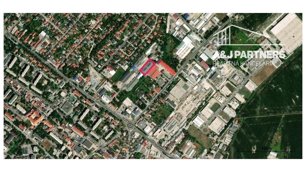 PREDAJ - výrobno-skladových priestorov v Šamoríne varianta C