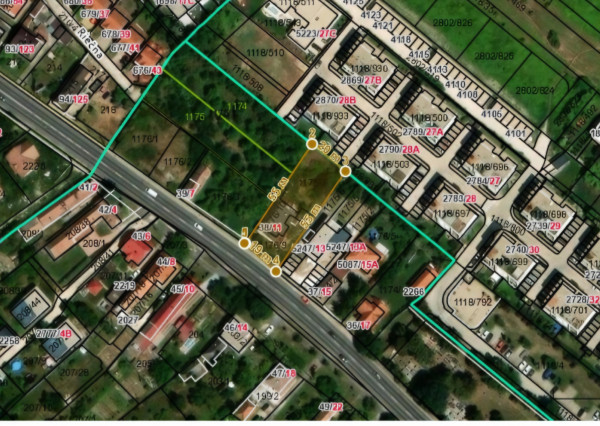 STAVEBNÝ POZEMOK 1 020 m² V CENTRE DUNAJSKEJ LUŽNEJ – HLAVNÁ ULICA
